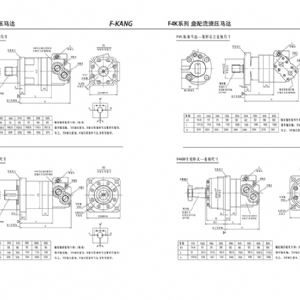 F4K系列擺線液壓馬達(dá)