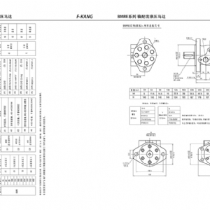 OMR系列擺線液壓馬達(dá)