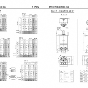 BMM系列擺線液壓馬達(dá)