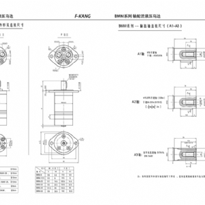 BMM系列擺線液壓馬達(dá)